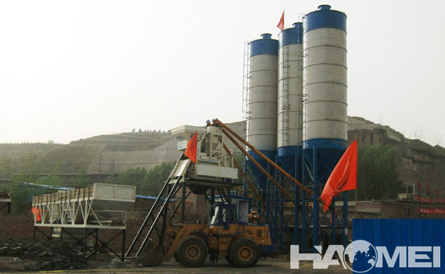 hzs concrete plant