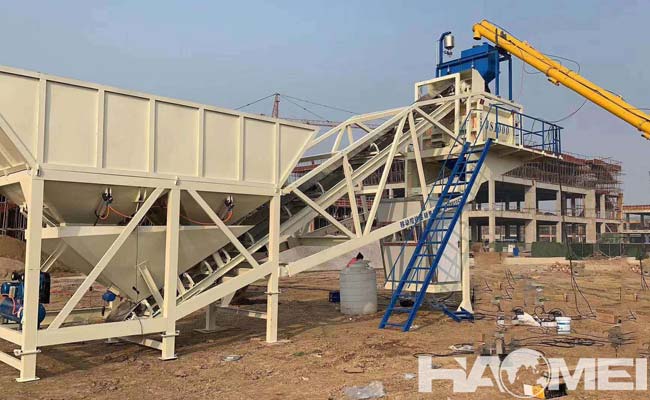 mobile batching plant price