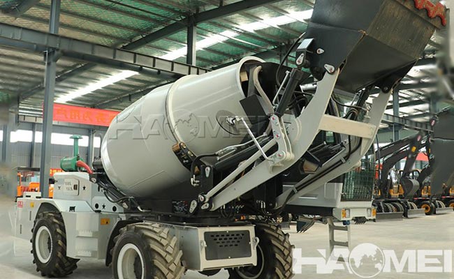 self propelled concrete mixer for sale