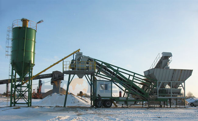 portable concrete batch plant for sale