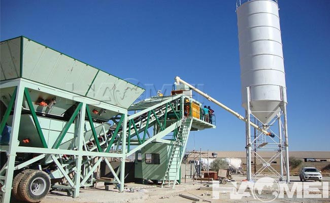 mini mobile batching plant