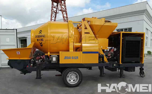 concrete mixer pump machine for sale